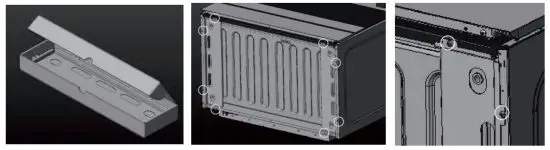 ARTUSI CAFG90X 90cm Freestanding Dual Fuel Oven - Instruction assembly 2