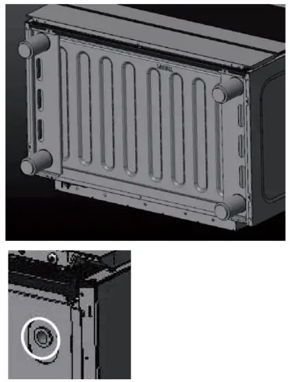 ARTUSI CAFG90X 90cm Freestanding Dual Fuel Oven - Instruction assembly 3