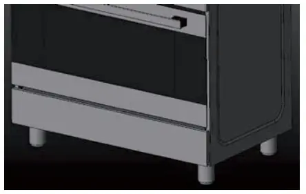 ARTUSI CAFG90X 90cm Freestanding Dual Fuel Oven - Instruction assembly 4