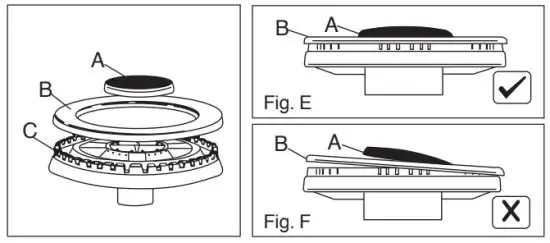 ARTUSI CAFG90X 90cm Freestanding Dual Fuel Oven - Pan supports 1