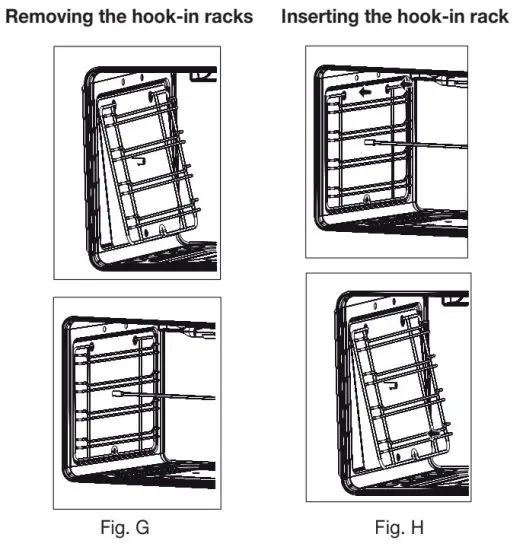 ARTUSI CAFG90X 90cm Freestanding Dual Fuel Oven - removing