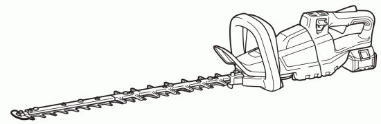 makita DUH601Z Cordless Hedge Trimmer