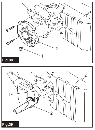 makita DUH601Z Cordless Hedge Trimmer - fig 6