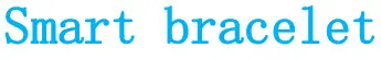 Smart bracelet logo