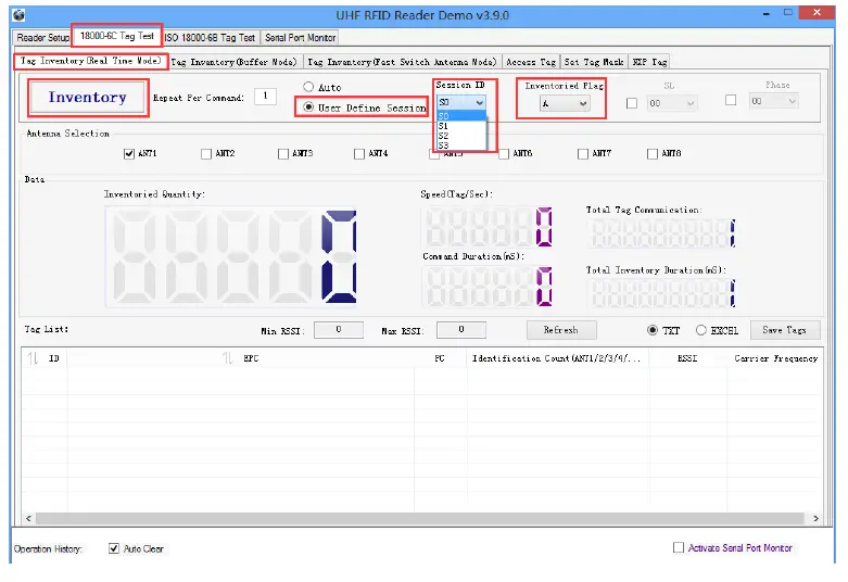 IDTECK RF900I-8 UHF Reader with Integrated Antenna-232