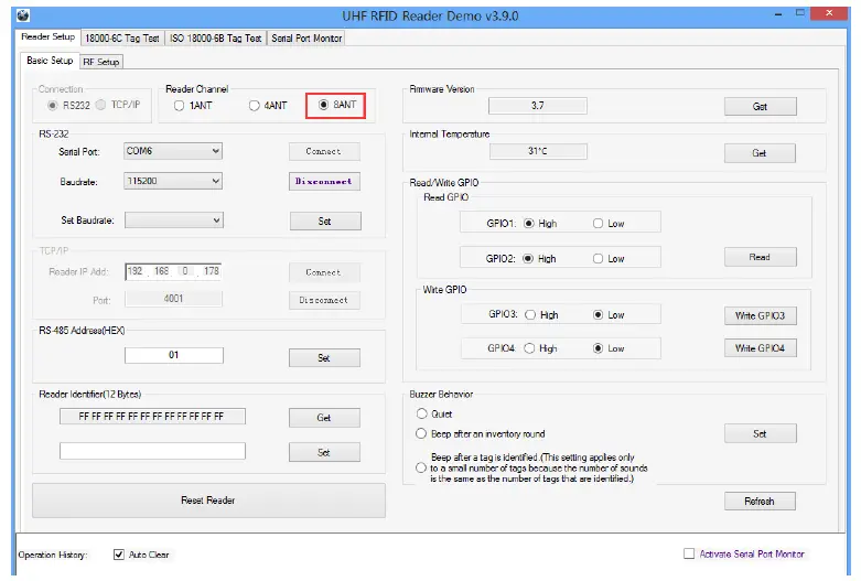 IDTECK RF900I-8 UHF Reader with Integrated Antenna-3