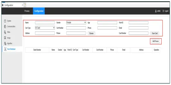 Deepano AITP04 Face Access Terminal - fig19