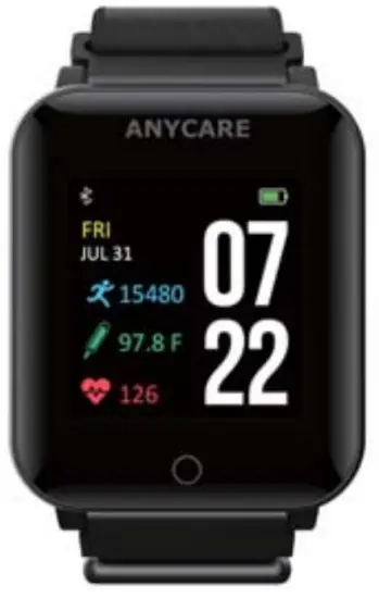 AnyCARE TAP2 Health Tracker Smartwatch
