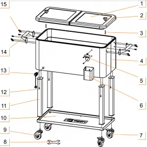 SERVICE PARTS LIST - TXK-0802
