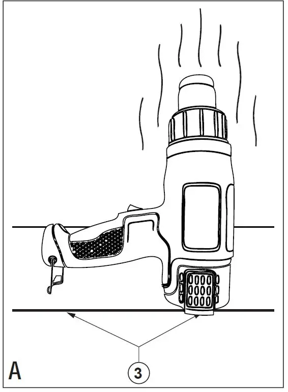 BLACK DECKER KX1650 Heat Gun-fig1