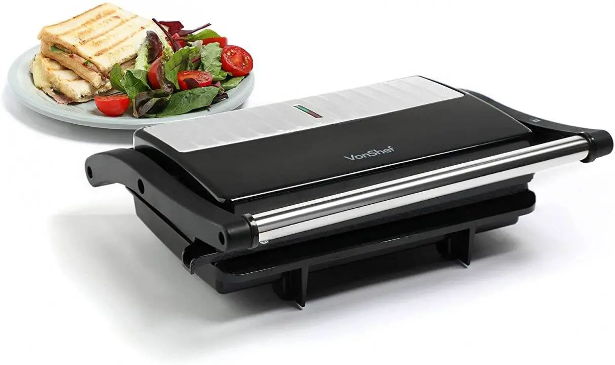 Vonshef 2000160 Sandwich Maker Grill Instruction Manual