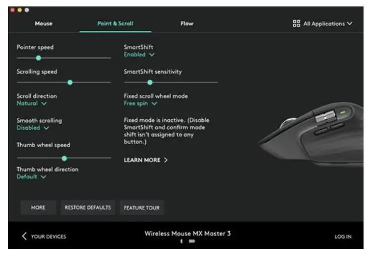 logitech MX Master 3 Wireless Mouse fig 5