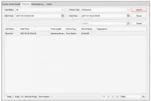 Search Call Log