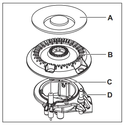 AEG HGB75520SM 75cm Slimline 5-Burner Gas Hob - cap
