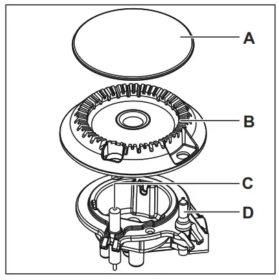AEG HGB75520SM 75cm Slimline 5-Burner Gas Hob - overview