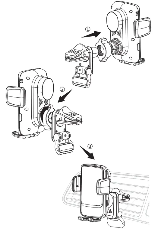 Shenzhen I Link Technology WP15 Smart Wireless Charging Car Holder - Parts 2