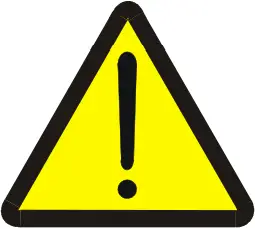 GFA KE 20.24-4000 - Warning 1