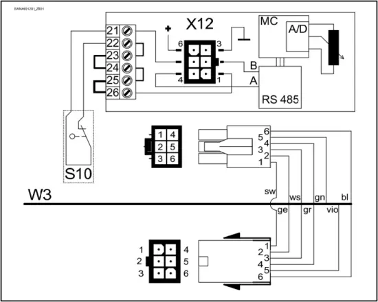 GFA SE 6.65-2540 - Limit switch connection