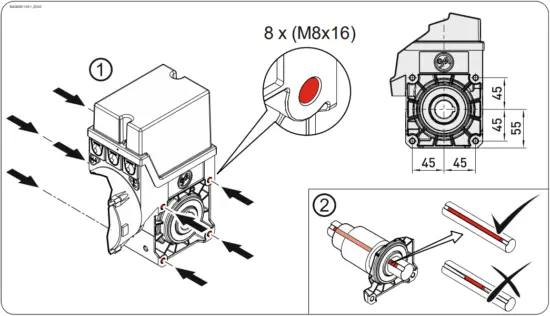 GFA SE 6.65-2540 - Mounting