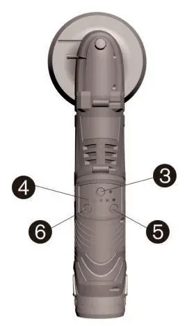 KIMO 5001 12V Power Polisher Instruction Manual - Starting Stopping and Controlling speed
