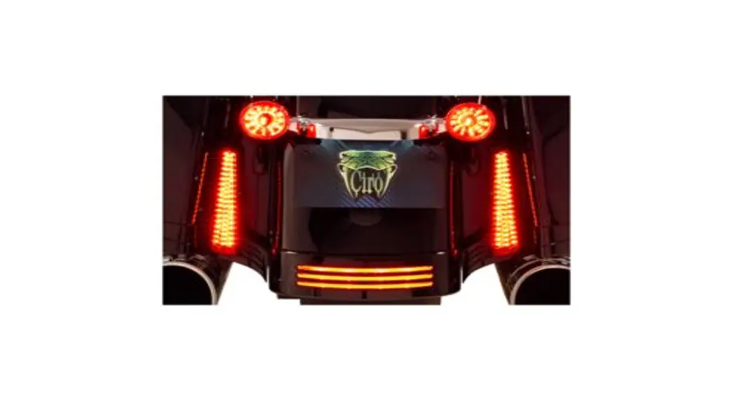 Ciro G0040174 Crown Tail Light With Lightstrike Instruction Manual