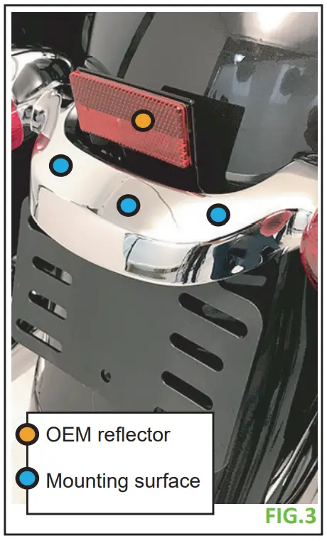 Ciro G0040174 Crown Tail Light With Lightstrike - fig1