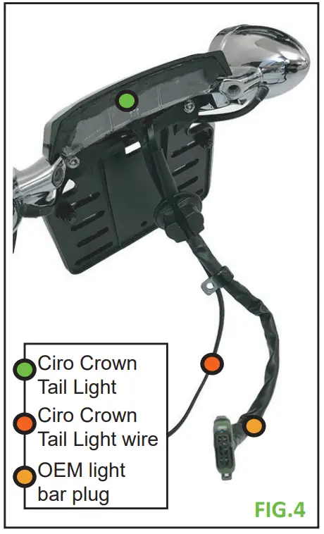Ciro G0040174 Crown Tail Light With Lightstrike - fig2