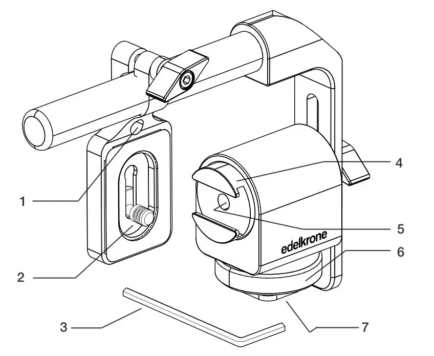 edelkrone 80071 Monitor EVF Holder - overview