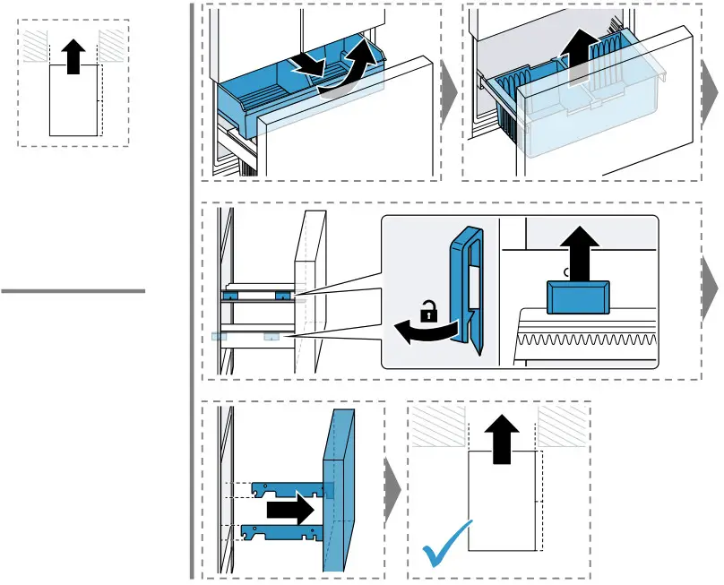 Bosch B36CD50SNS French Door Counter-Depth Smart Refrigerator - figure 6