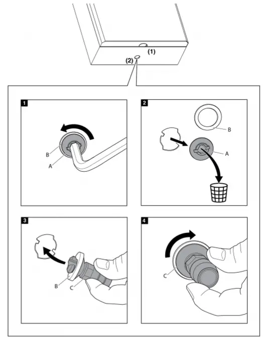 seifert system KG42690001 Filterless enclosure cooling unit - Condensate management