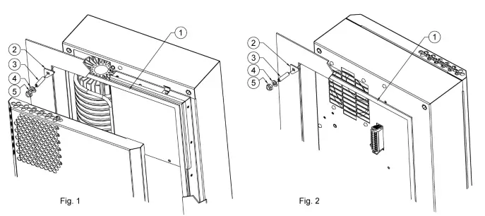 seifert system KG42690001 Filterless enclosure cooling unit - Mounting Principle
