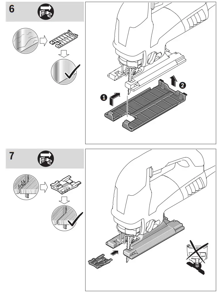 BOSCH GST 150 CE Straight Jigsaw - figure 10