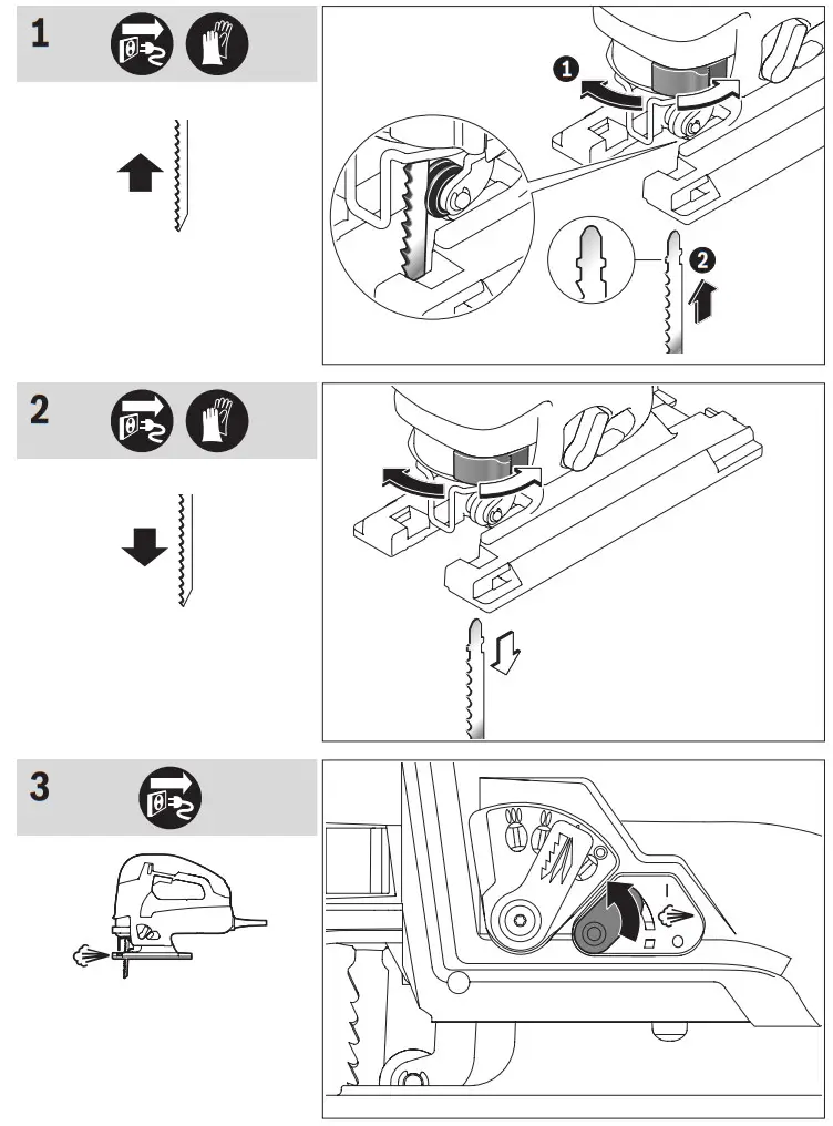BOSCH GST 150 CE Straight Jigsaw - figure 6