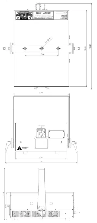 UNITY-LASER-1.7-RGB-Laser-Light-Show-Fixture-13