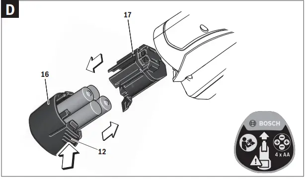 BOSCH D-tect 120 Professional Wall Scanner Detector - fig7