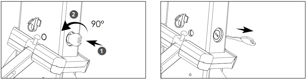 ADO A16 Folding Electric Bike - removing battery