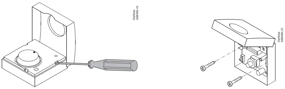 Danfoss FH-WT Room Thermostats - fig6