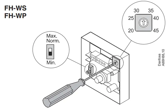 Danfoss FH-WT Room Thermostats - fig9