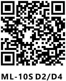 Deaf Bonce ML 10S D2 Machete Lite Subwoofer - QR Code