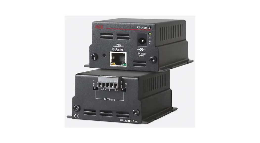 Septon Danmark Au-202-da Tight Av Surface Mount 2x2 Dante And Aes67 Interface User Manual