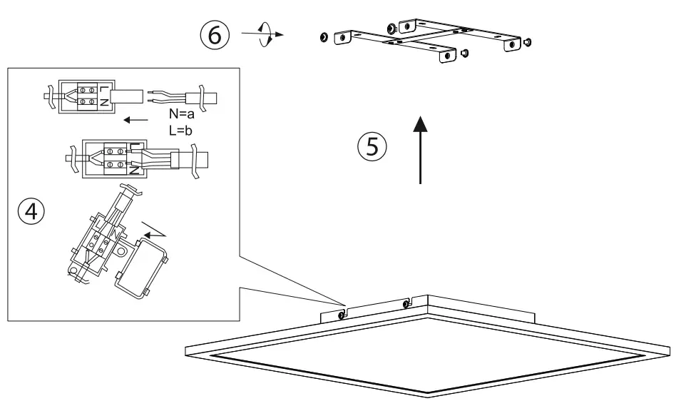 Paul Neuhaus 8079-16 Q-Flag Ceiling Light LED - 3