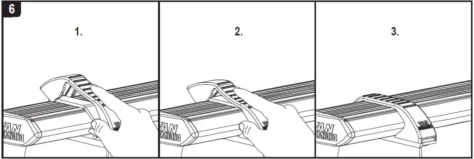 VAN-GUARD-VG211-3-Vauxhall-Vivaro-x3-ULTI-Van-Roof-Bars-FIG-8