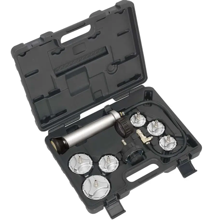 SEALEY-CV0011-V2-7PC-Cooling-System-Pressure-Test-Kit-PRODUCT