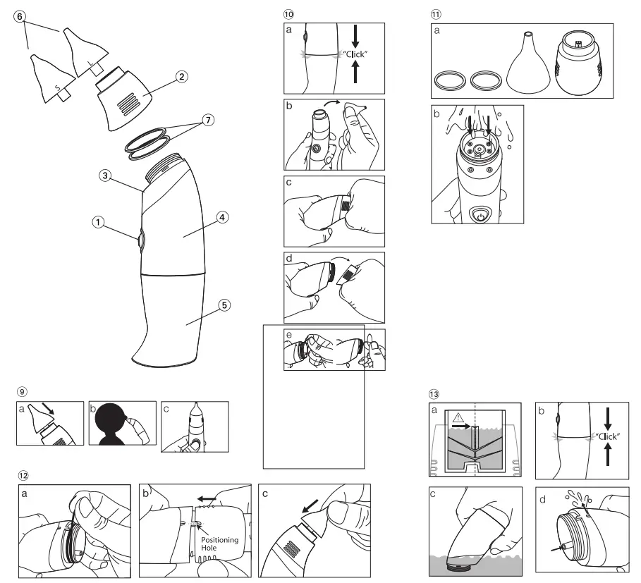 microlife BC 50 Electric Nasal Aspirator - Fig