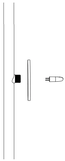 BOCCI 84.3 Random Hanging 3 Blown Glass LED Lamp - pendant mounting plate