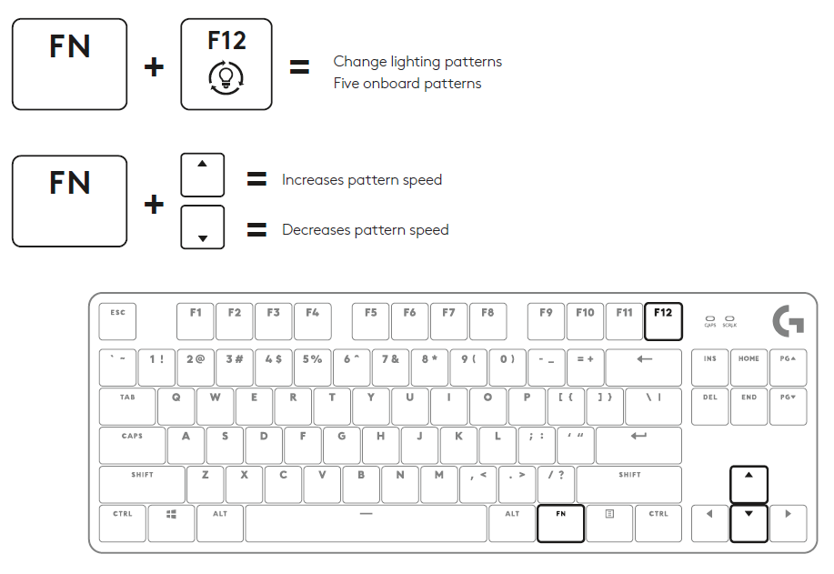 logitech G413 TKL SE Mechanical Gaming Keyboard 4