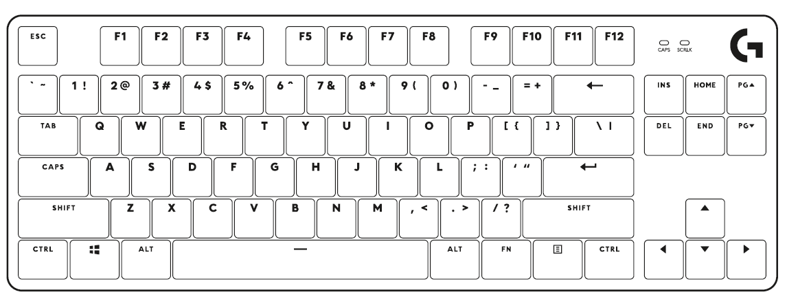 logitech G413 TKL SE Mechanical Gaming Keyboard feature