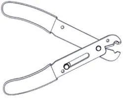 Kasco 345037 Replacement LED Cord Splice - Wire strippers