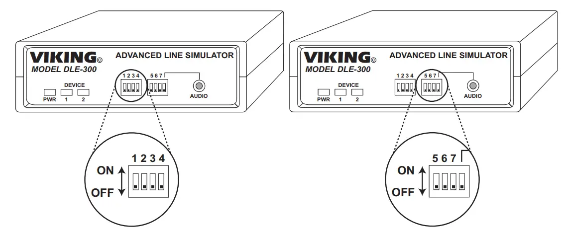 VIKING DLE 300 Advanced Line Simulator - Diagram 1