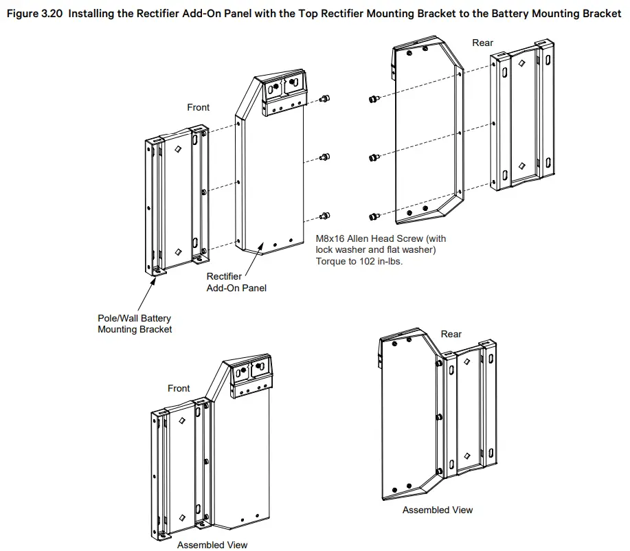 VERTIC NetSure IPE Series Outdoor Rectifier - fig 20